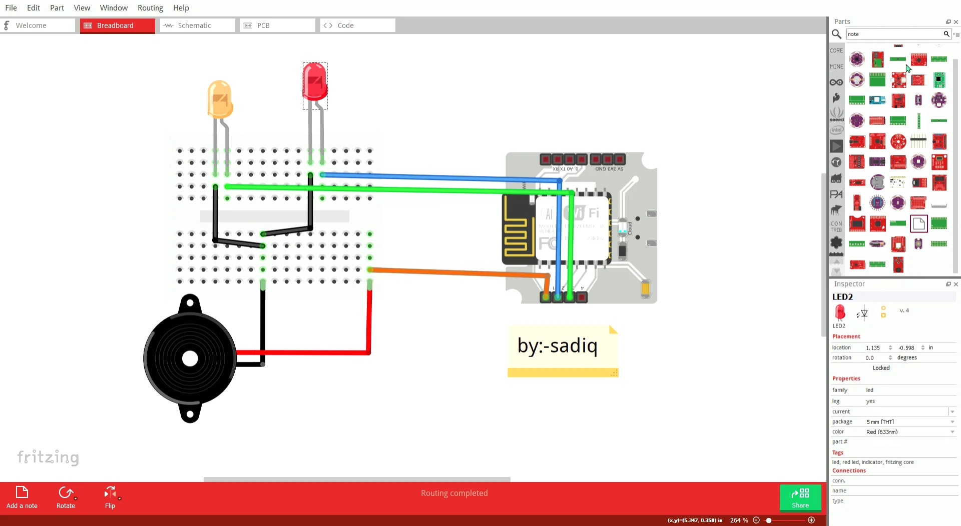 Untitled Sketch.fzz_ - Fritzing - [Breadboard View] 2020-06-12 19-05-59