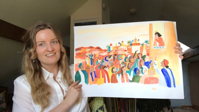 The Barefoot King: From Early Sketches to Final Paintings with Illustrator Olivia Holden