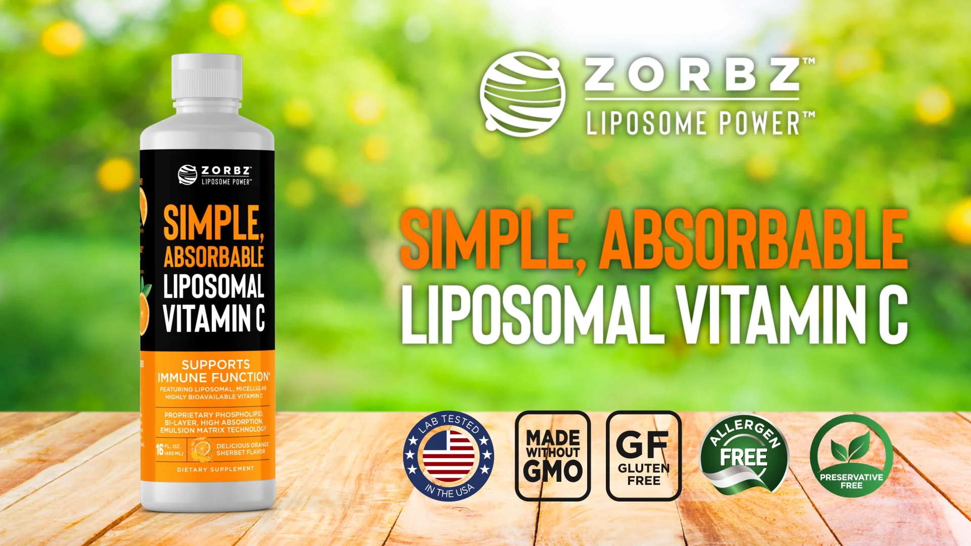 Zorbz™ Liposome-C Power™ | Purity Products