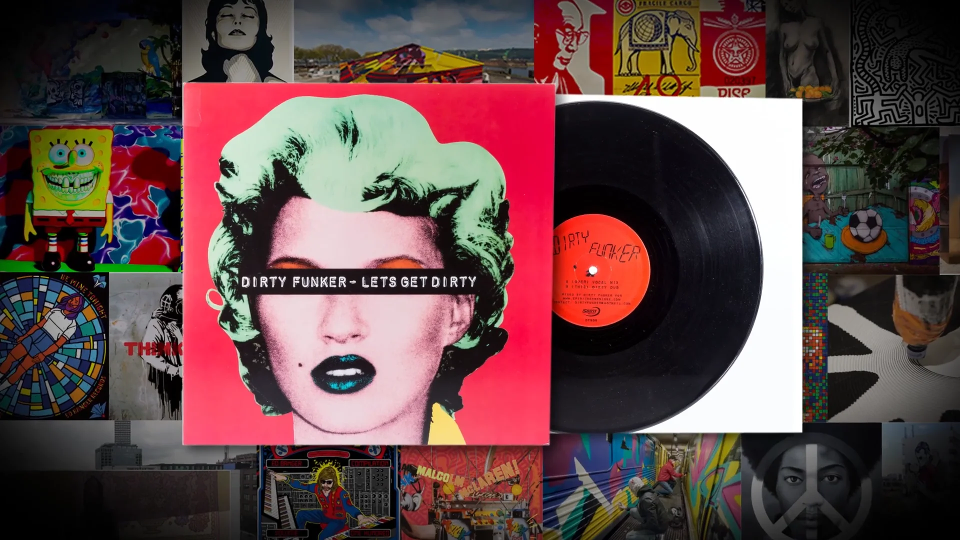 Dirty Funker - Let's Get Dirty バンクシー BANKSY ART Dirty Funker