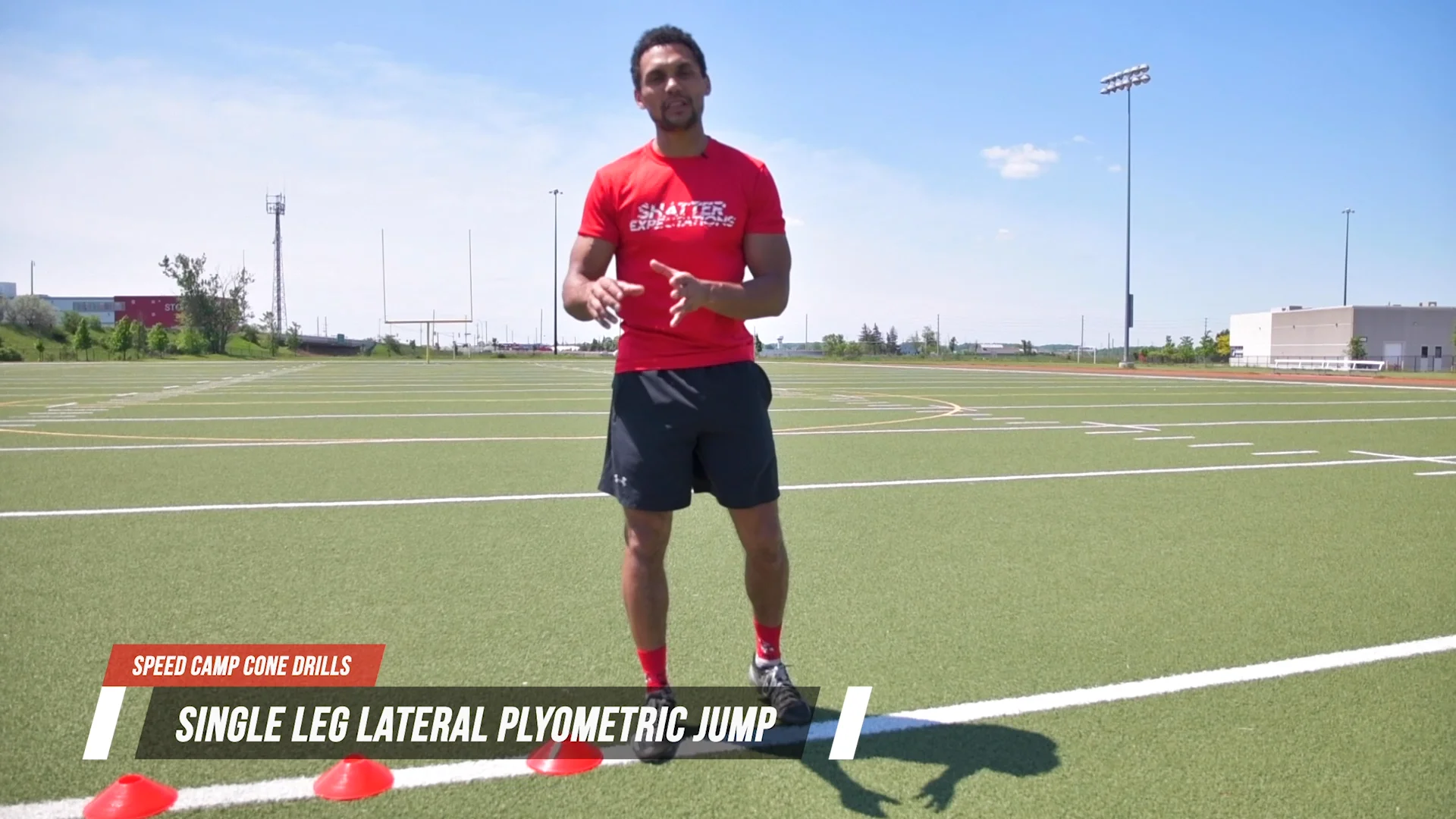 Single leg lateral discount jumps