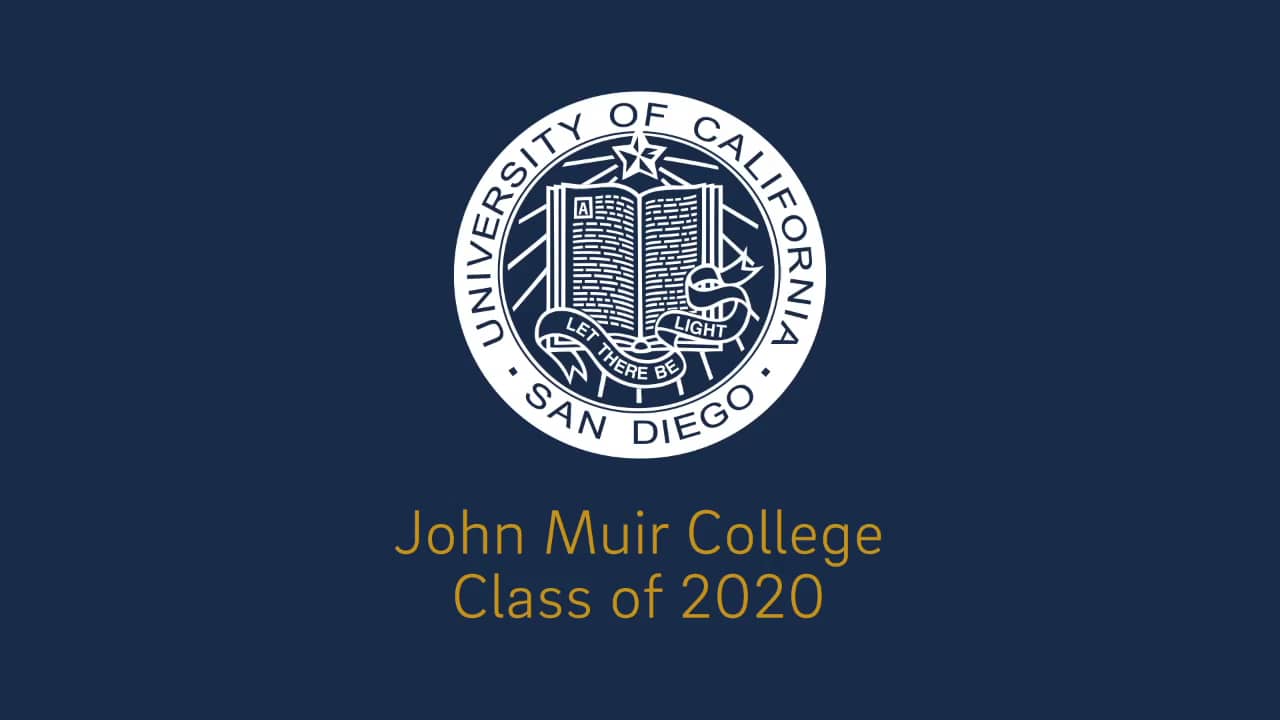 John Muir College Virtual Commencement on Vimeo