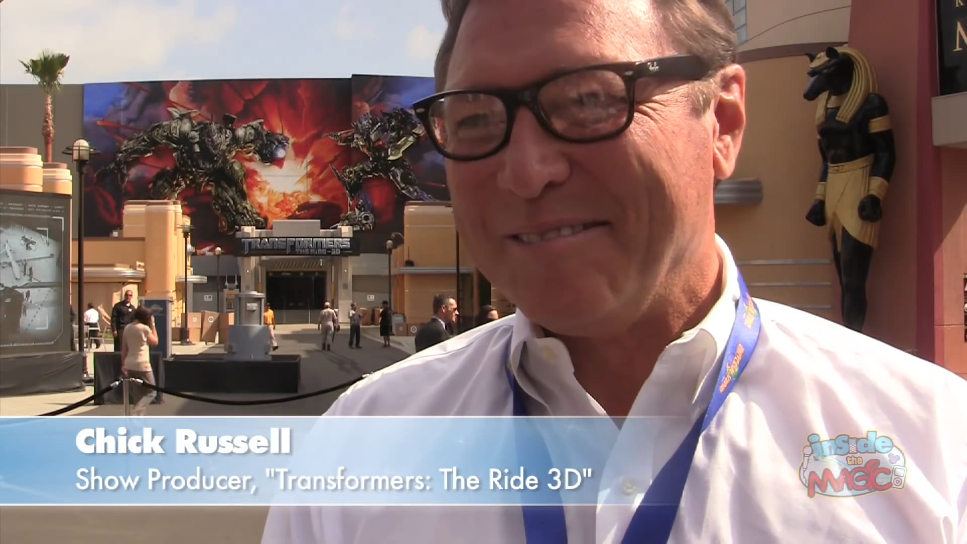 Transformers: The Ride 3D Opening Interviews on Vimeo