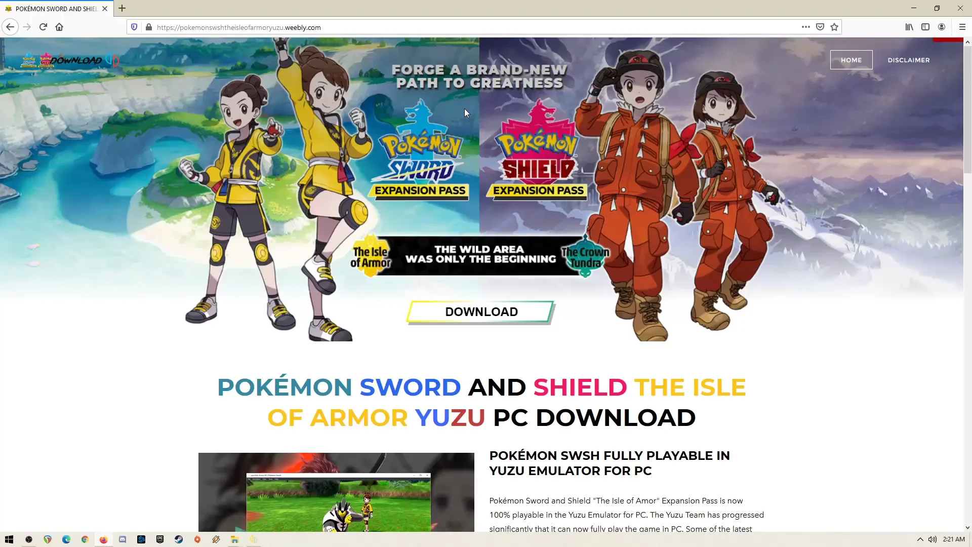 Yuzu Emulator Android - Pokemon Sword & Shield Gameplay Test