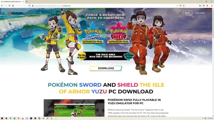 Pokémon Shield - yuzu