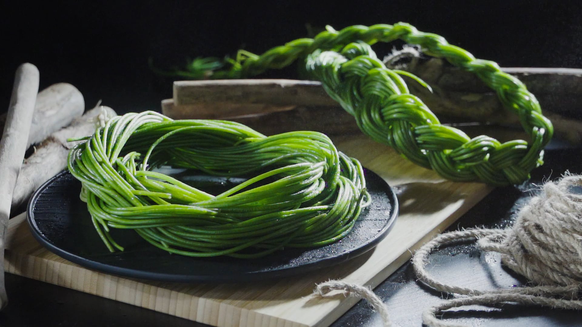 【水蓮農場-動態食譜】麻油香菇水蓮