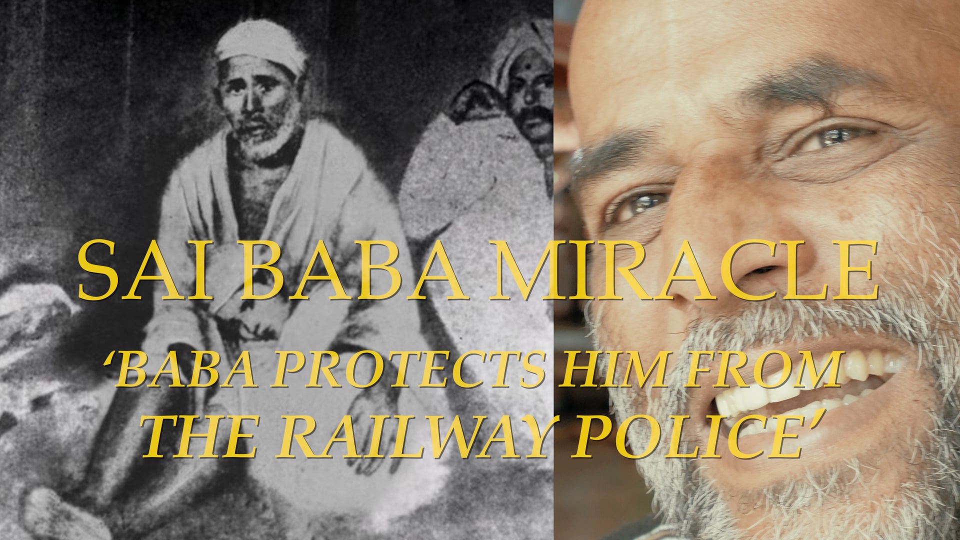 Baba saves a devotee from the Railway Police