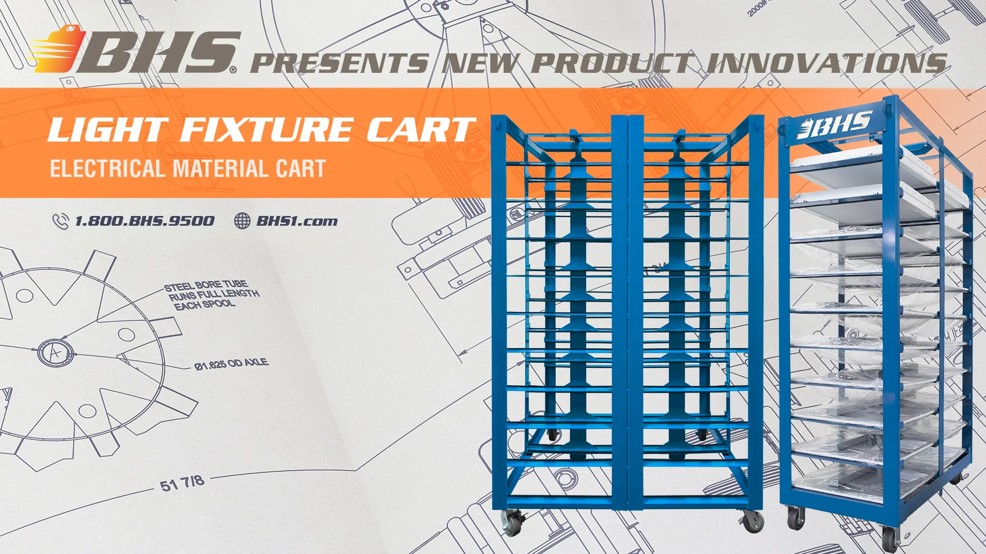 Light Fixture Carts Protect and Transport up to 48 Commercial Light  Fixtures on Vimeo