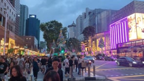 singapore, people, street