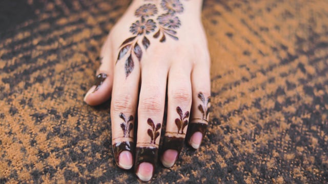 151 Mehndi Designs For Hand Stock Videos, Footage, & 4K Video Clips - Getty  Images