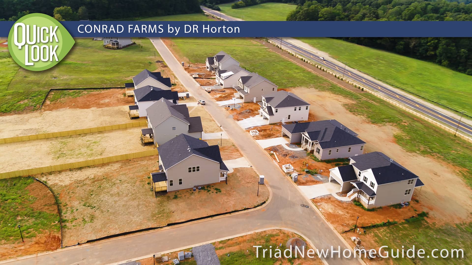 DR Horton Conrad Farms by TriadNewHomeGuide on Vimeo