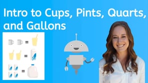 Intro to Cups, Pints, Quarts, and Gallons