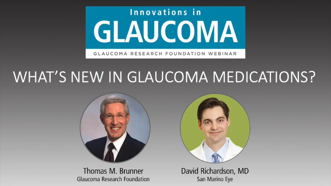 glaucoma medications