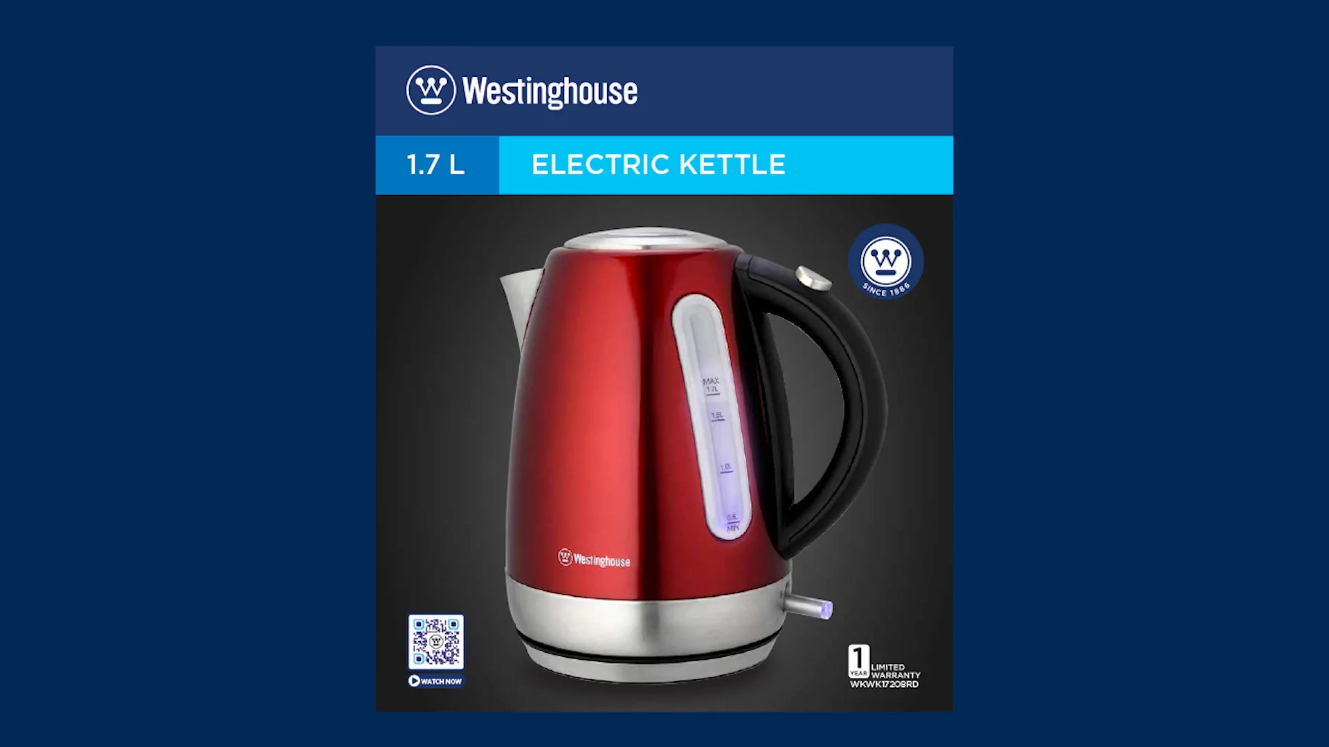 Retro Series Electric Kettle - Westinghouse Homeware