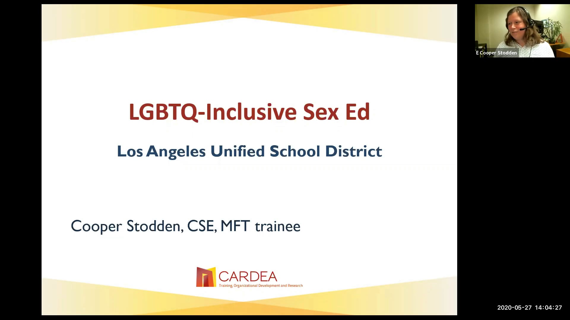 LGBTQ Inclusive Sex Ed