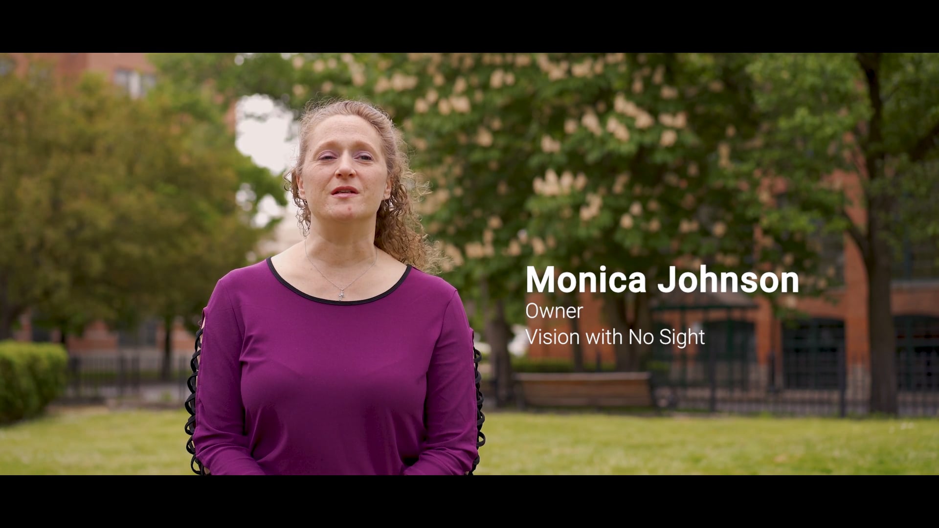 United, We Do More: Monica Johnson,Vision with No Sight