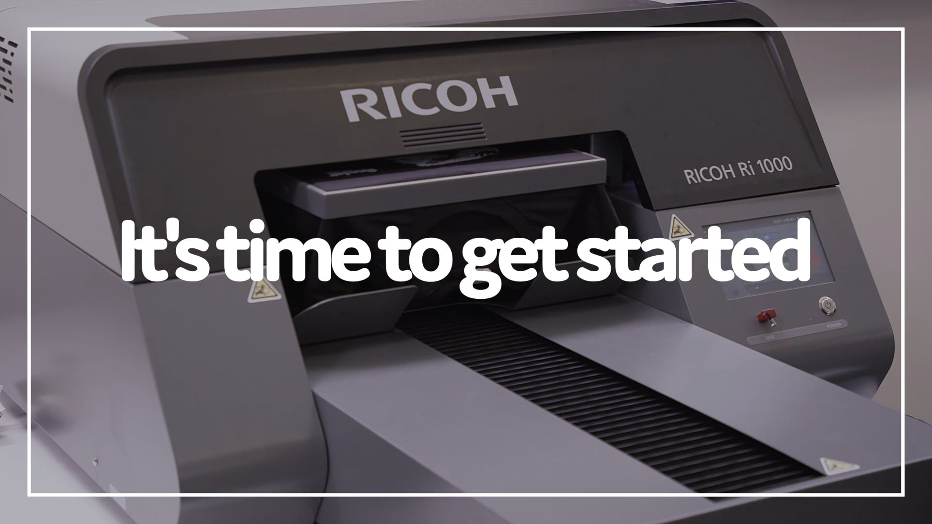 Start Making Money Today With RICOH T-Shirt Printer on Vimeo
