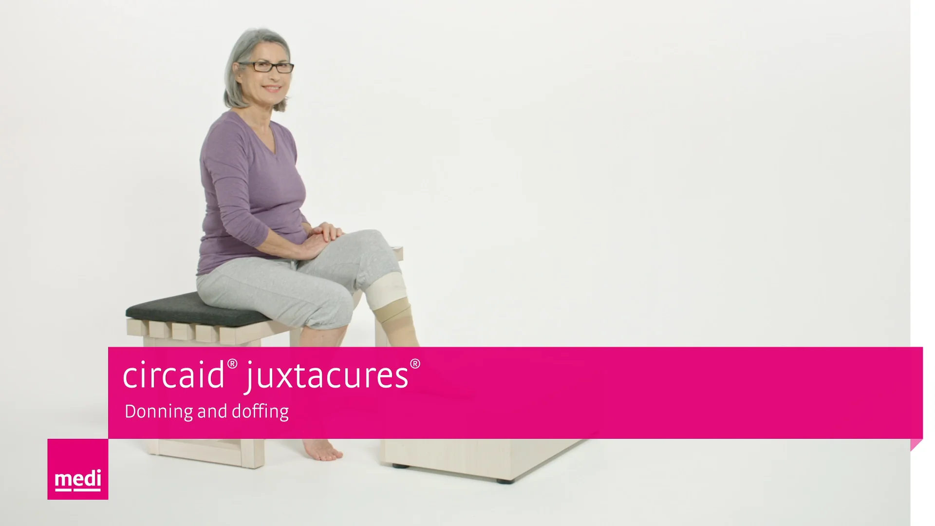 circaid® juxtacures® – Donning and doffing on Vimeo