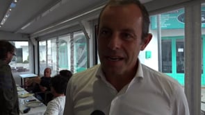 Sandro Rosell assisteix a l'acte de presentació del FC l'Escala
