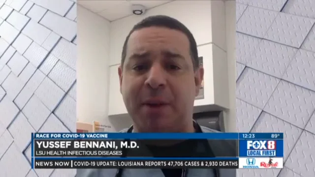 June 16, 2020 Covid 19 Vaccines Dr Yussef Bennani WVUE 12 PM 508 on Vimeo