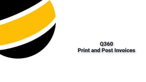 Print and Post Invoices