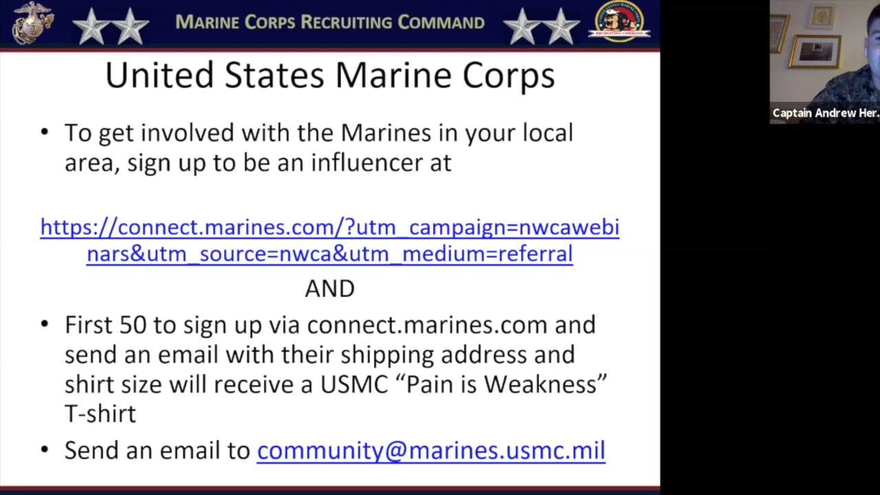 Marines and Wrestling: Developing the Next Great American Generation