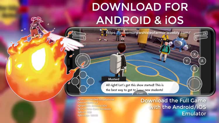Pokemon Sword Android Apk + Obb Gameplay Download 