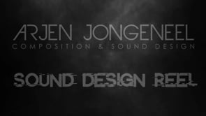 Showreel Sound Design - Arjen Jongeneel