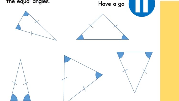 Angles in a Triangle 