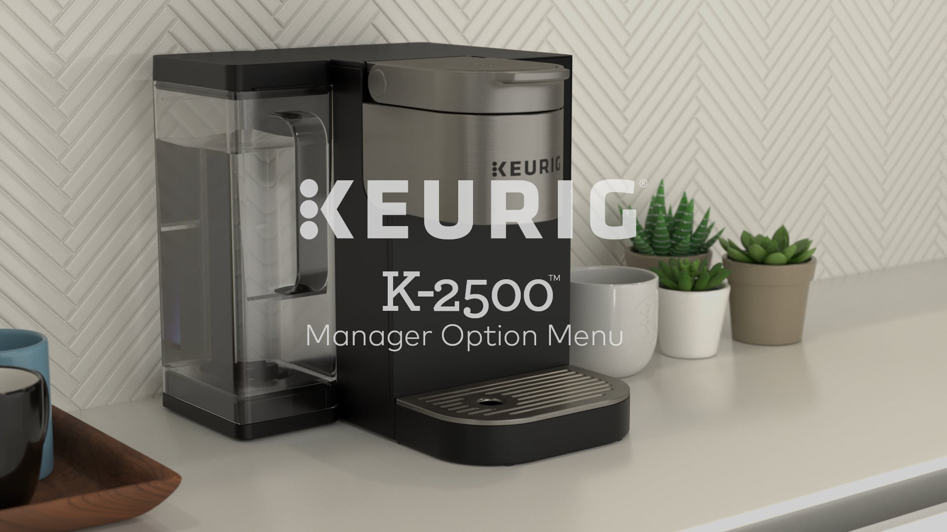 Keurig K2500 Coffee Maker Howto Access the Manager Menu on Vimeo