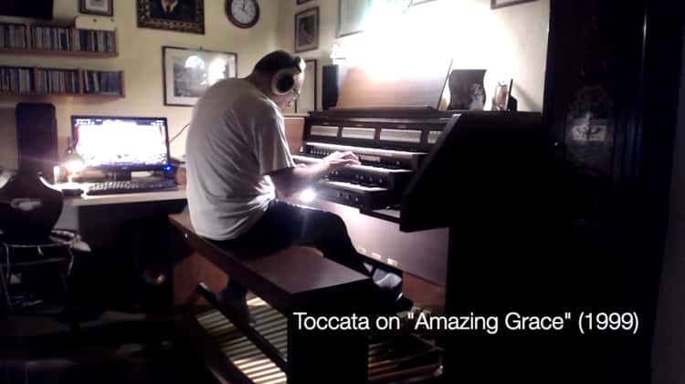 Federico Borsari plays Chris Pardini 1973 Toccata on Amazing Grace 1999