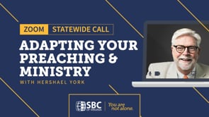 Adapting Your Preaching and Ministry with Hershael York
