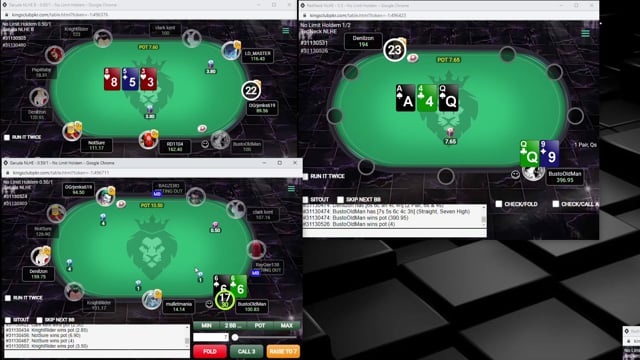 #448: Robfarha live play Session on KingsClubPkr (Heads up focused)