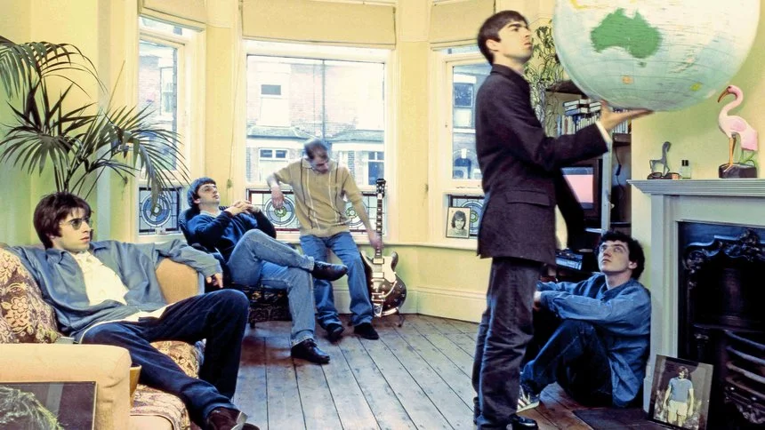 oasis live forever acoustic 1994