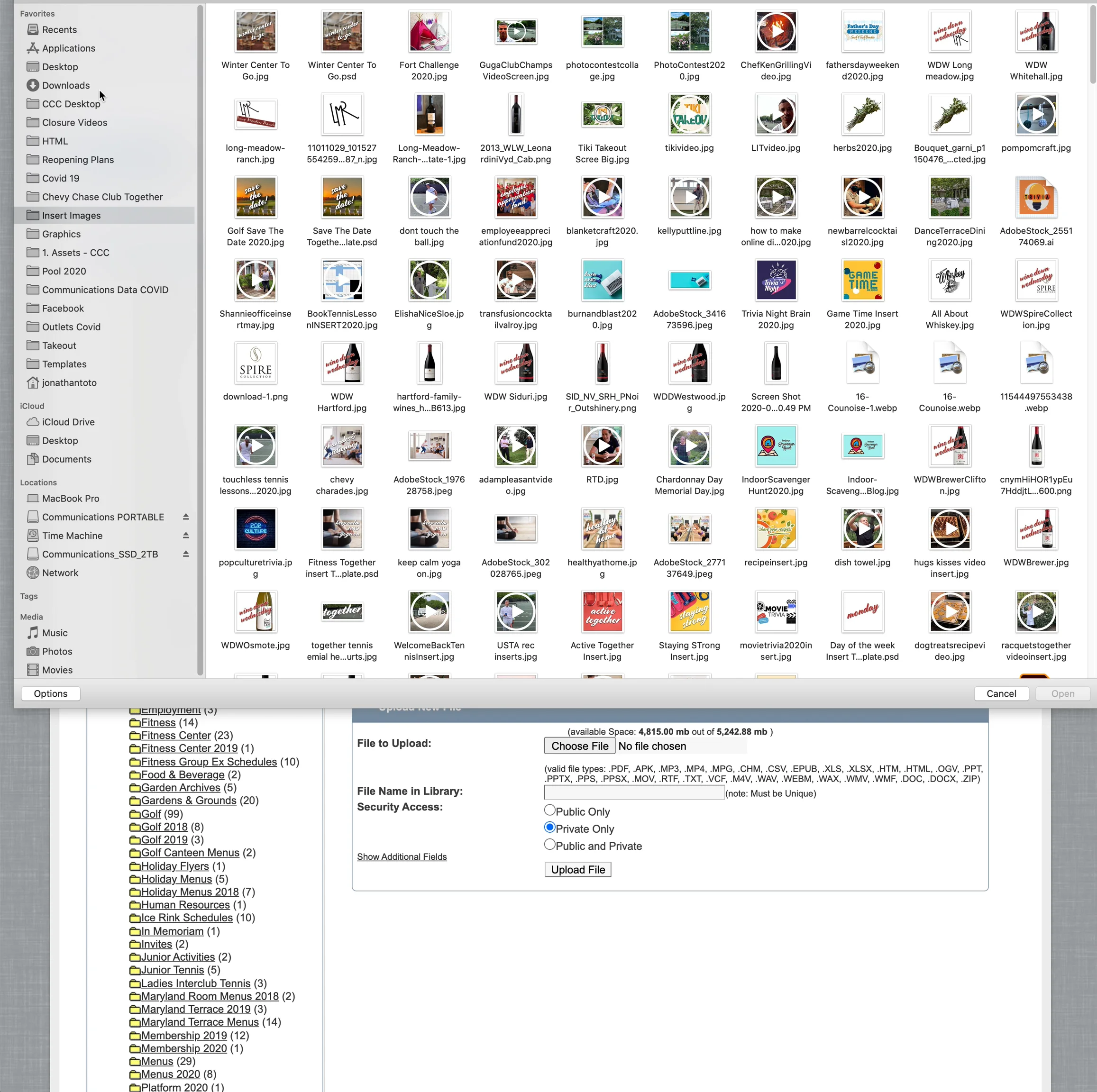 How to upload a file to the website on Vimeo