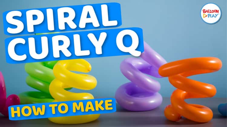 How to Make Balloon Curly - How to curl 260Q balloons - Balloon