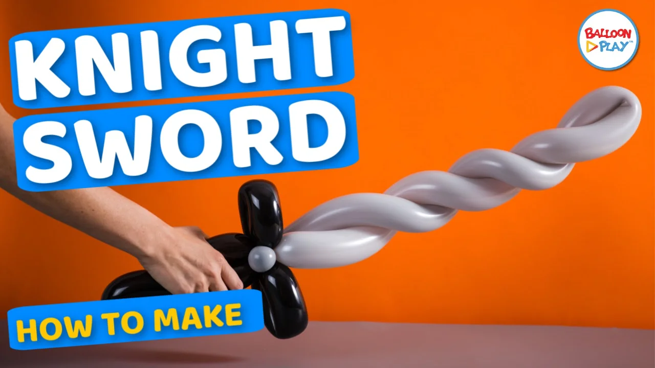 balloon sword - How to make a Balloon Sword- balloon animals for beginners  