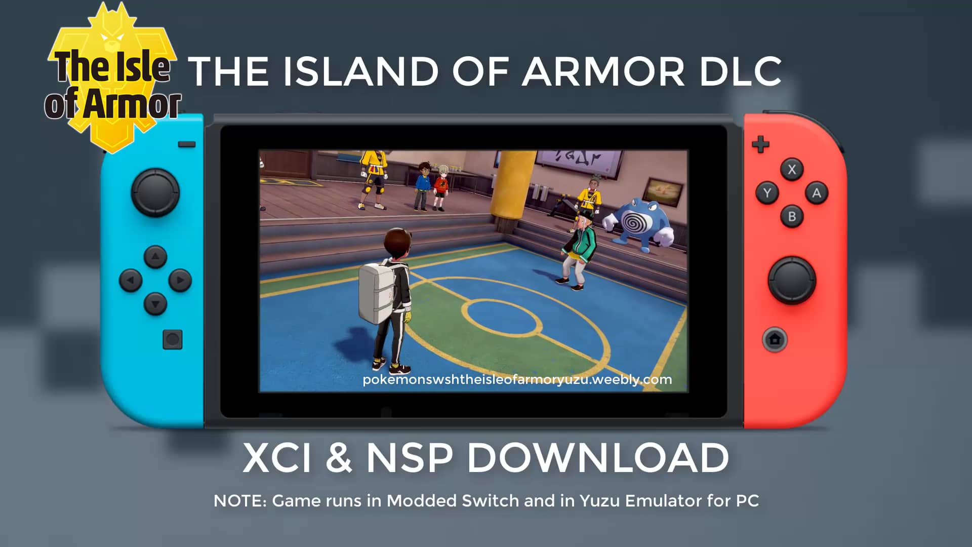 Download Pokemon Sword and Shield XCI ROM with The Isle of Armor DLC on