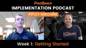 What the Implementation process is like with one of our customers, Ripley Machine!