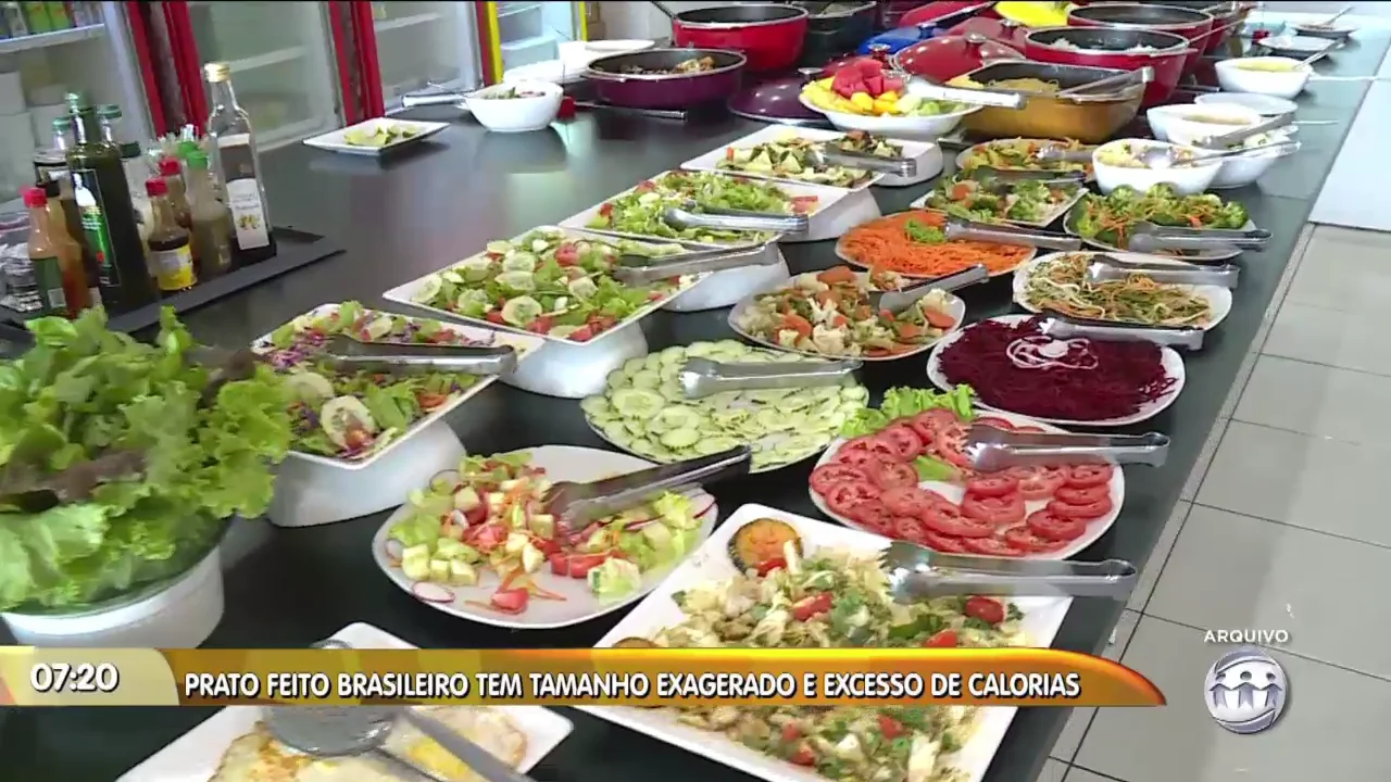 Prato feito' brasileiro tem tamanho exagerado e excesso de calorias - BBC  News Brasil