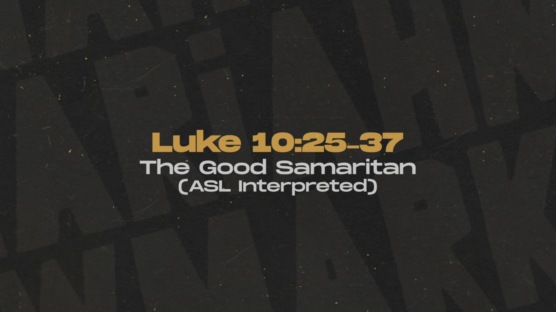 Luke_6_21_20_ASL on Vimeo