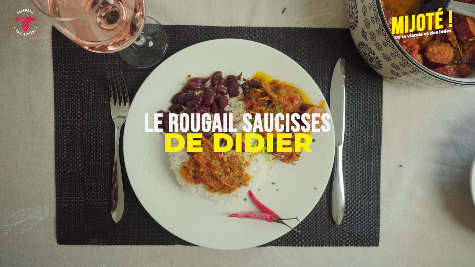 MIJOTÉ - Le rougail saucisses de Didier
