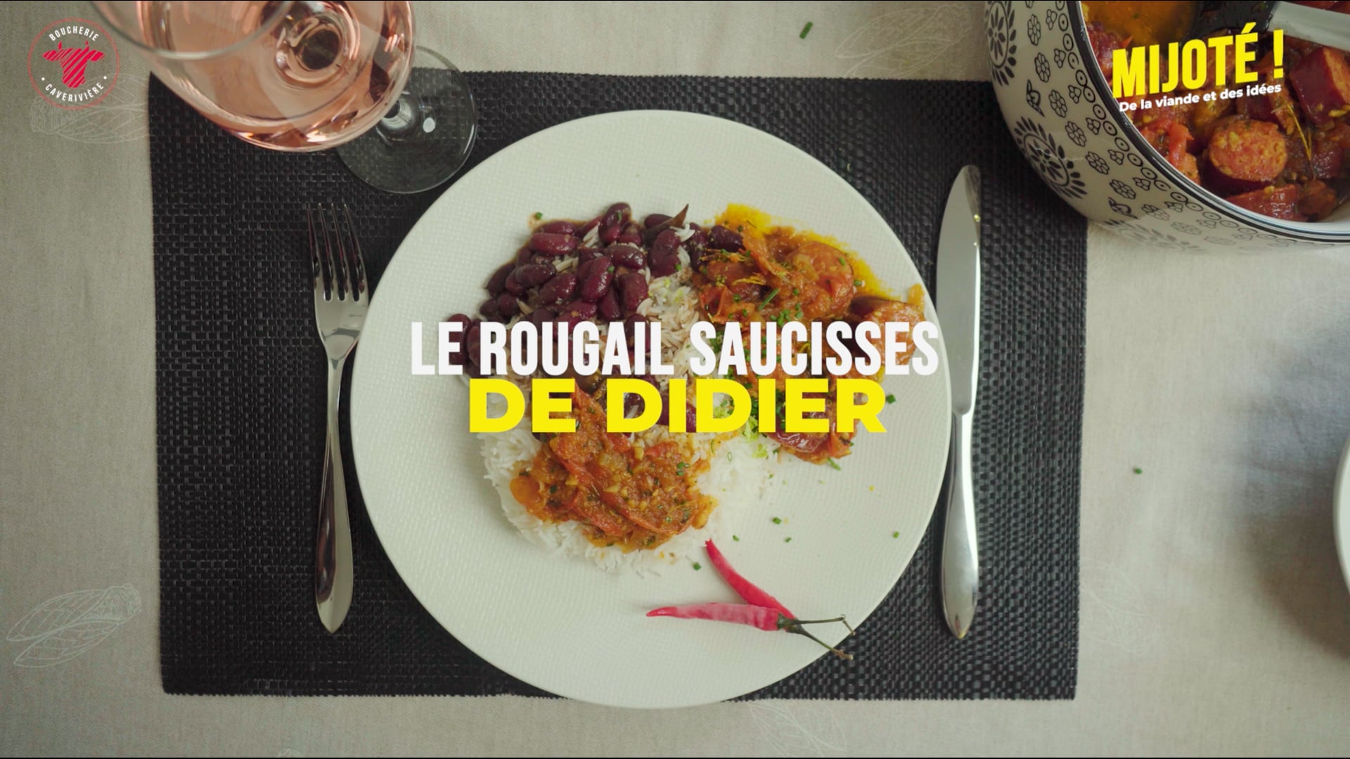MIJOTÉ - Le rougail saucisses de Didier
