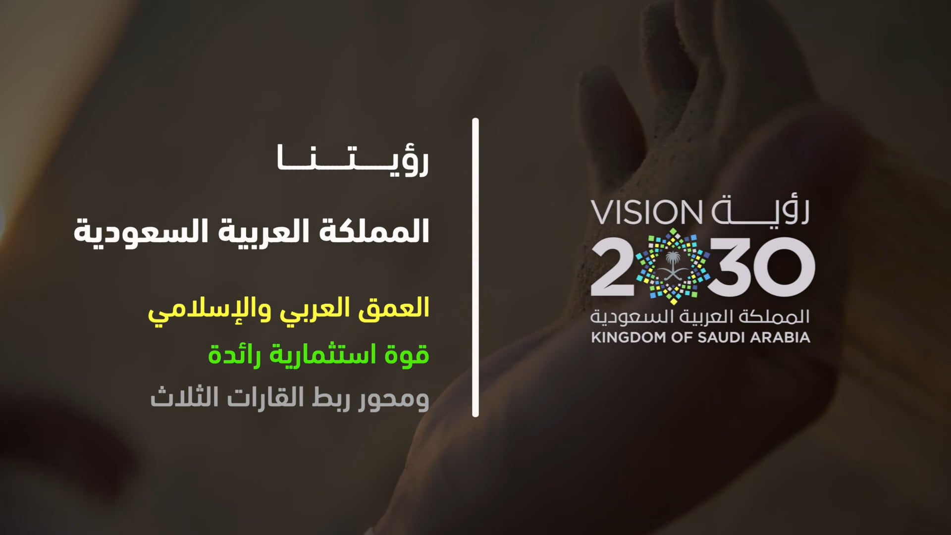 Saudi Vision 2030 رؤية السعودية