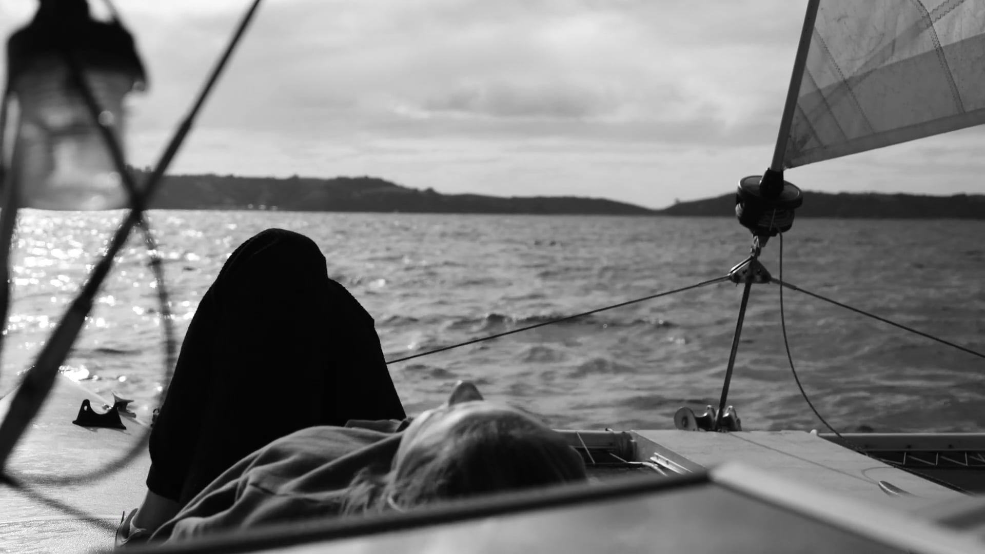 Sailing to Kawau Island