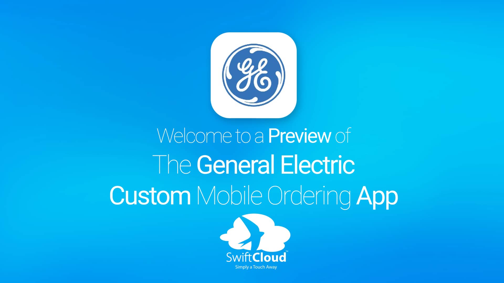General Electric - Mobile App Preview - GEN393W on Vimeo
