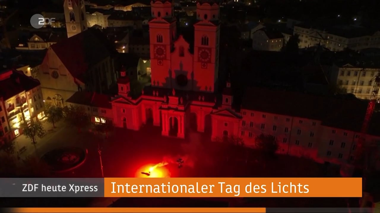 Water Light Festival 2020: Broadcasts examples - 5.38 min