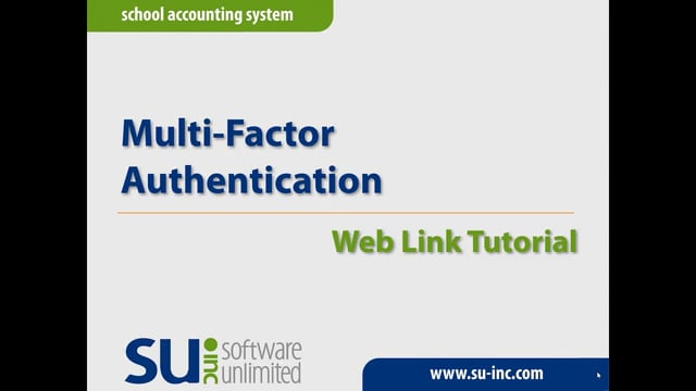 Training Tutorials - WL - Multi-Factor Authentication on Vimeo