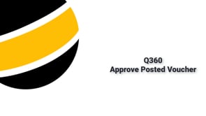Approve a Posted Voucher Before Release for Payment