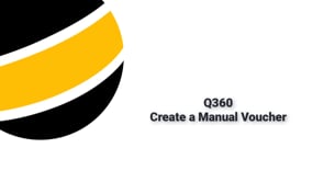 Create a Manual Voucher